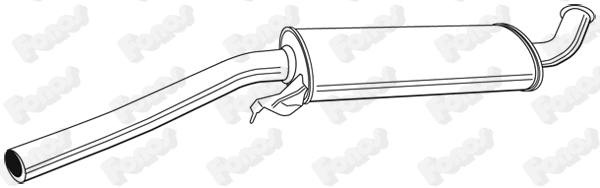 Centre Muffler (616217)