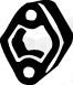 Rubber Strip, exhaust system (81265)