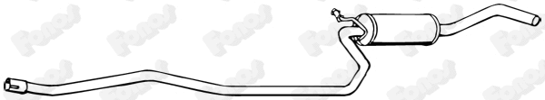 Centre Muffler (619200)
