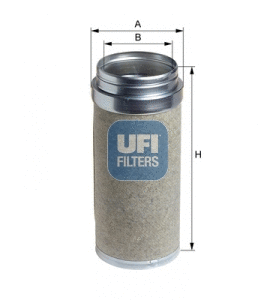 Secondary Air Filter (27.649.00)