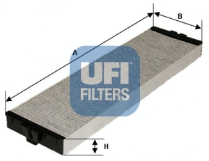 Filter, cabin air (54.157.00)