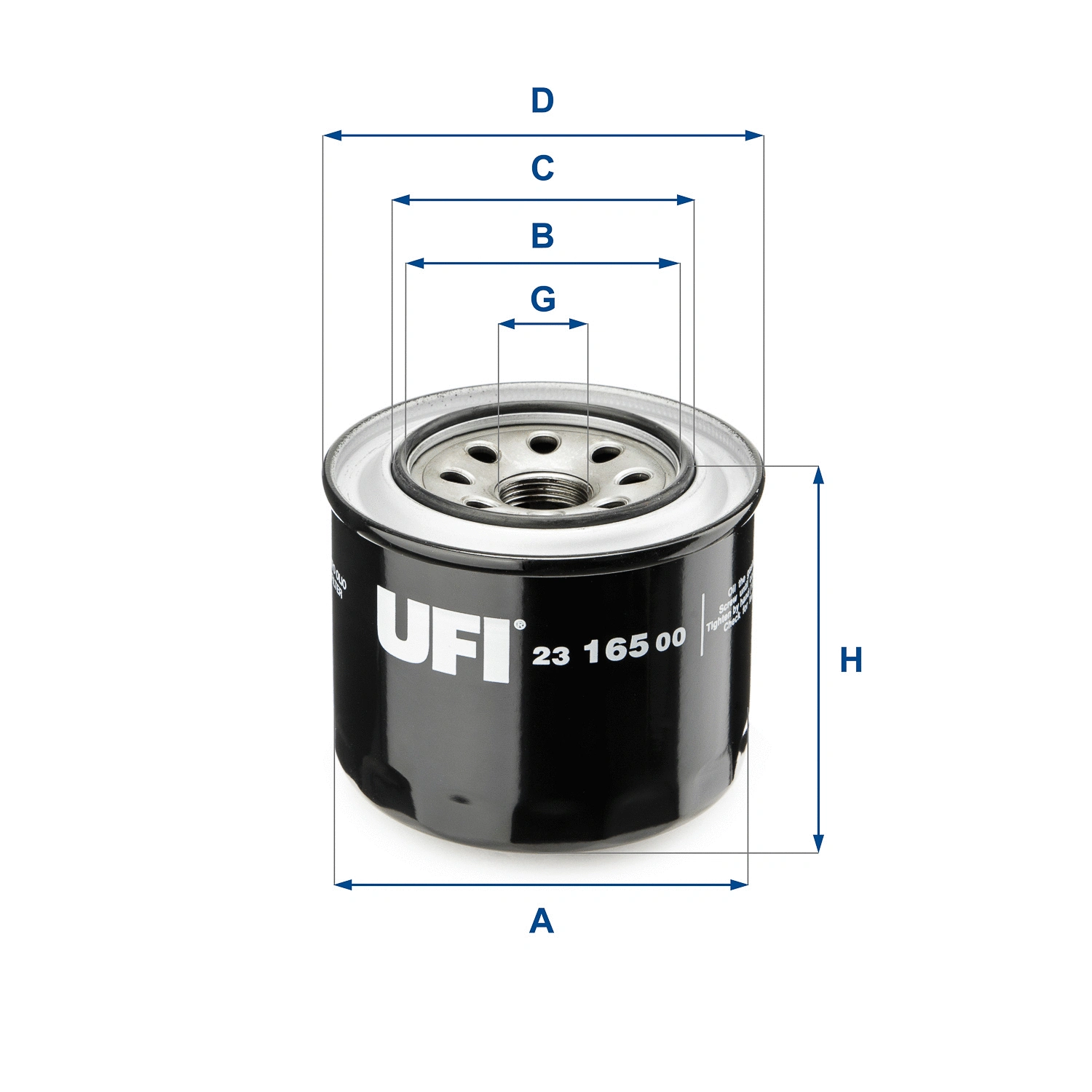 Oil Filter (23.165.00)