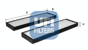 Filter, cabin air (53.163.00)