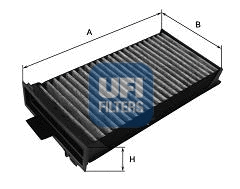 Filter, cabin air (54.125.00)