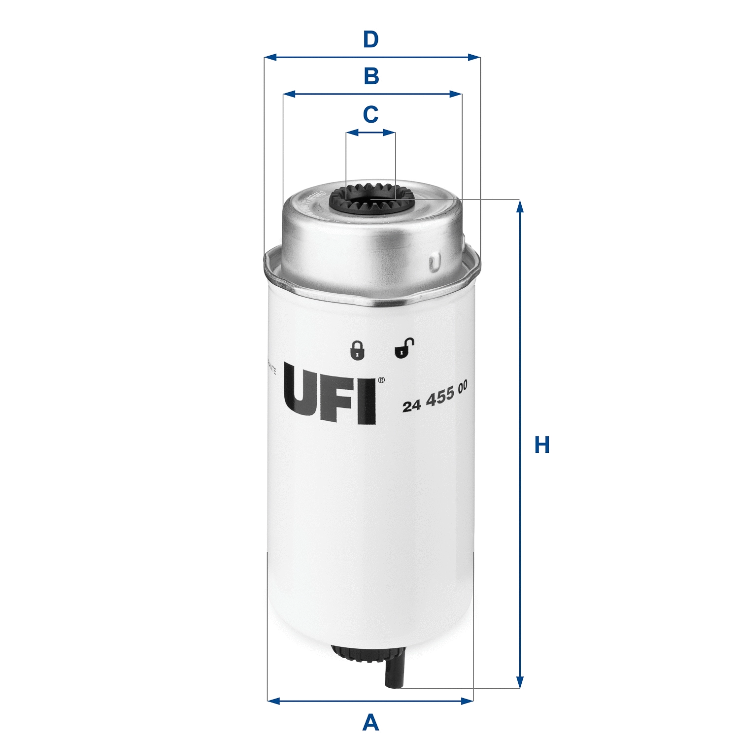 Fuel Filter (24.455.00)