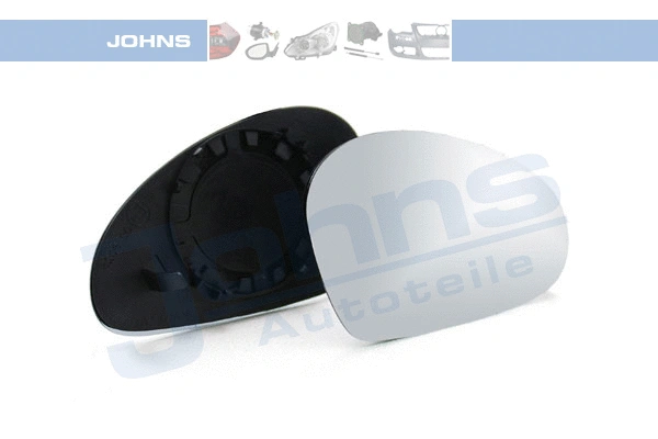 Mirror Glass, exterior mirror (67 15 38-80)
