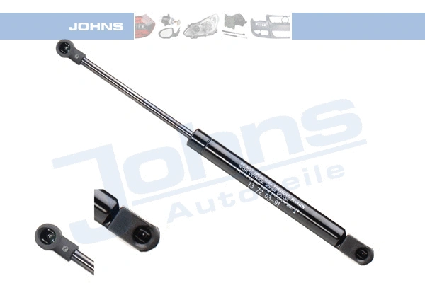 Gas Spring, bonnet (13 72 03-91)