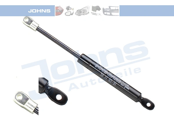 Gas Spring, bonnet (59 11 95-91)