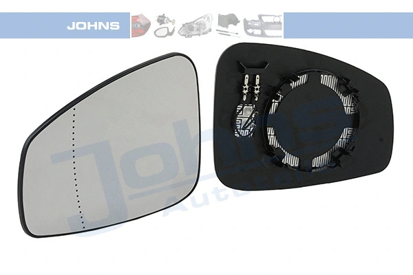 Mirror Glass, exterior mirror (60 23 37-81)