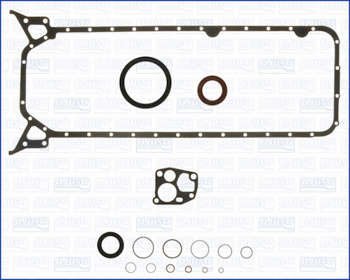 Gasket Kit, crankcase (54074400)