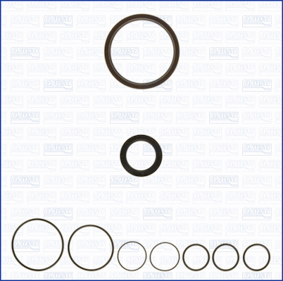 Gasket Kit, crankcase (54075400)