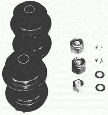 Repair Kit, control/trailing arm (88-163-S)
