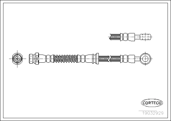 Brake Hose (19032929)