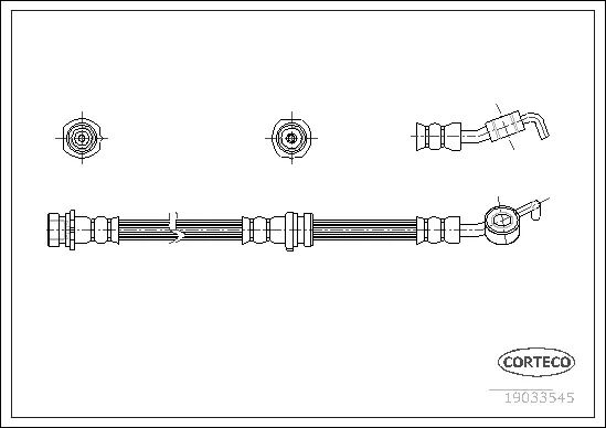 Brake Hose (19033545)