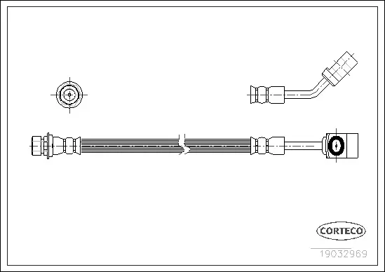 Brake Hose (19032969)