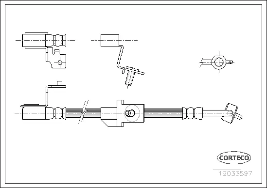 Brake Hose (19033597)