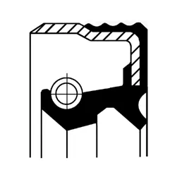 Shaft Seal, wheel hub (12015884B)