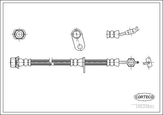 Brake Hose (19033051)