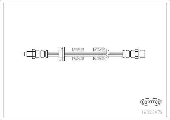 Brake Hose (19020479)