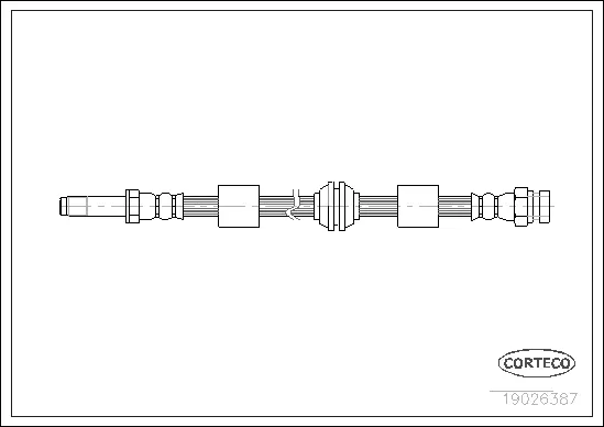 Brake Hose (19026387)