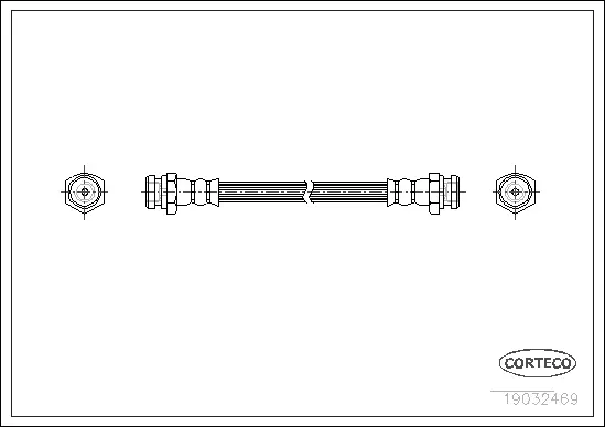 Brake Hose (19032469)