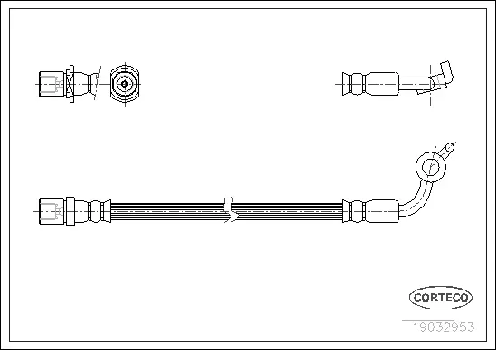 Brake Hose (19032953)