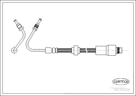 Brake Hose (19034266)