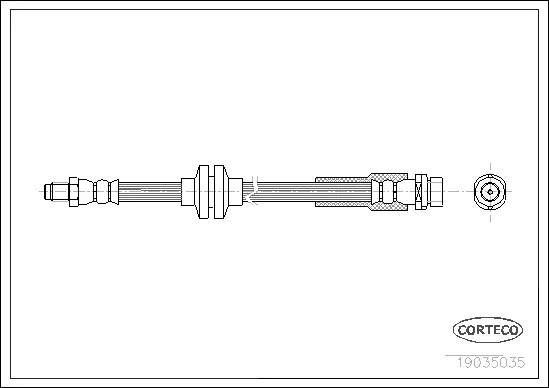 Brake Hose (19035035)