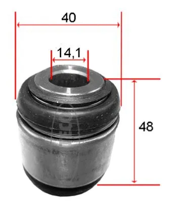 Mounting, control/trailing arm (49367512)