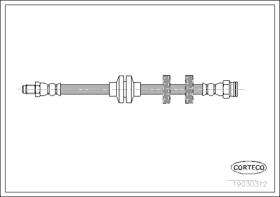 Brake Hose (19030312)