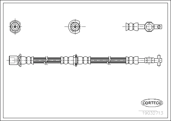 Brake Hose (19032713)