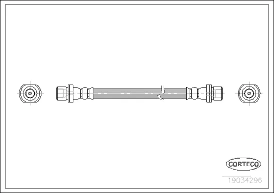 Brake Hose (19034296)
