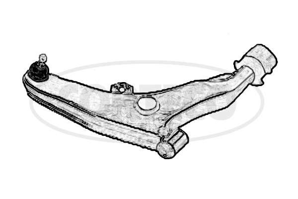 Control/Trailing Arm, wheel suspension (49397473)