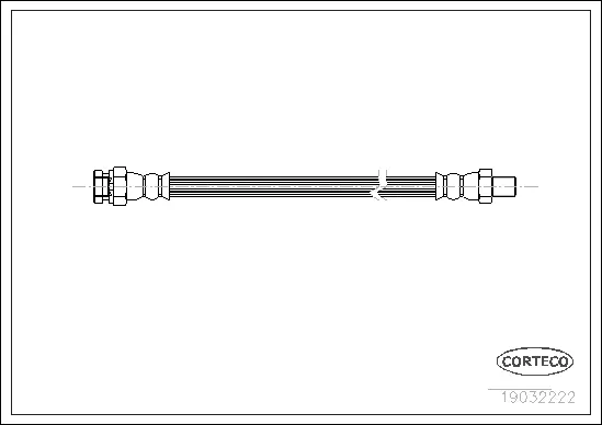 Brake Hose (19032222)