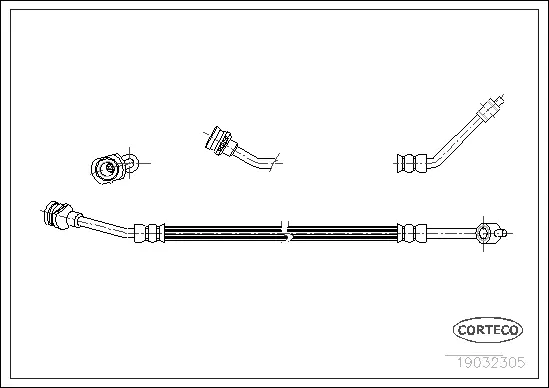 Brake Hose (19032305)