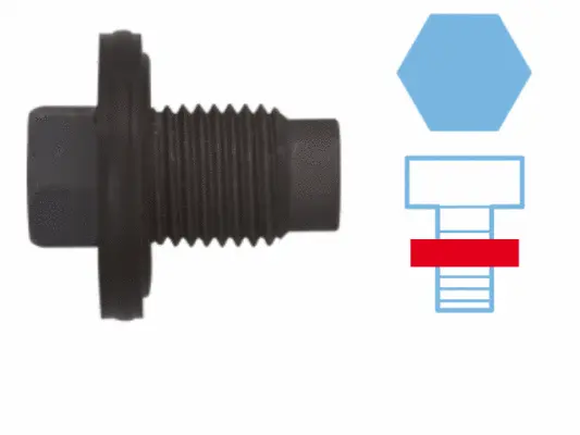 Screw Plug, oil sump (220073H)