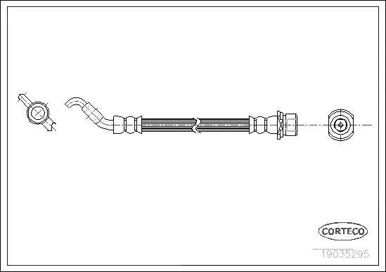 Brake Hose (19035295)