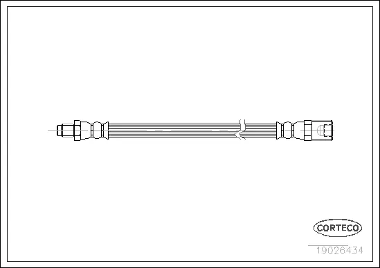 Brake Hose (19026434)