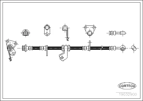 Brake Hose (19032900)