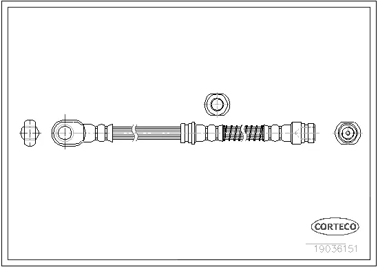 Brake Hose (19036151)