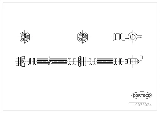 Brake Hose (19033024)
