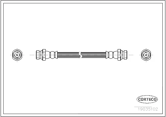 Brake Hose (19035102)