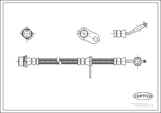 Brake Hose (19032514)