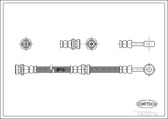 Brake Hose (19032752)