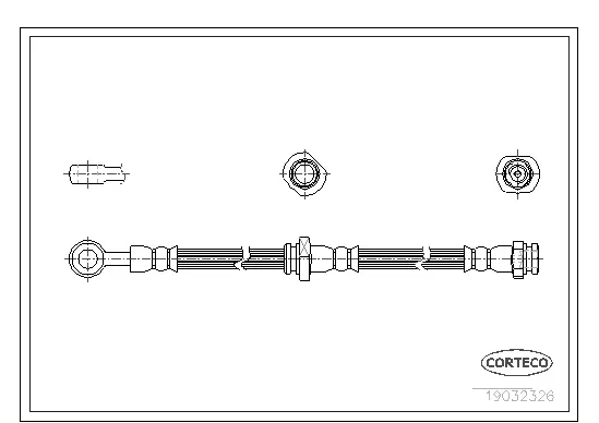 Brake Hose (19032326)