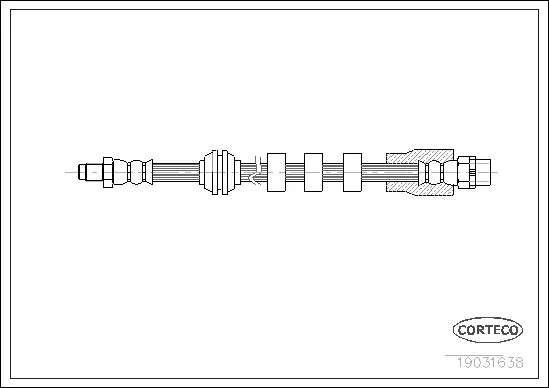 Brake Hose (19031638)