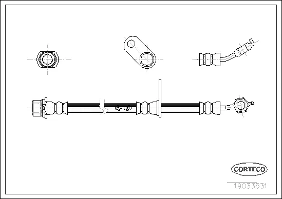 Brake Hose (19033531)