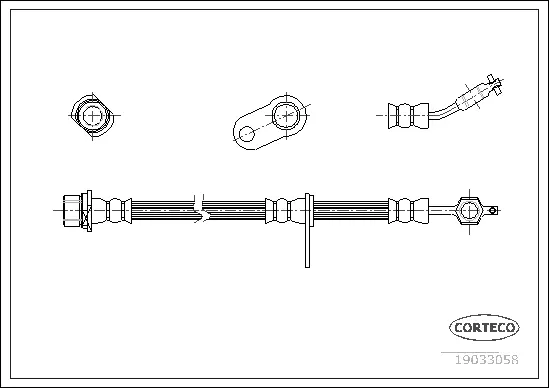 Brake Hose (19033058)