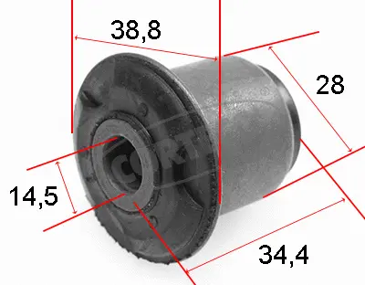 Mounting, control/trailing arm (21652774)