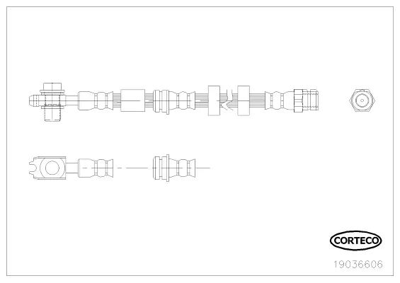 Brake Hose (19036606)